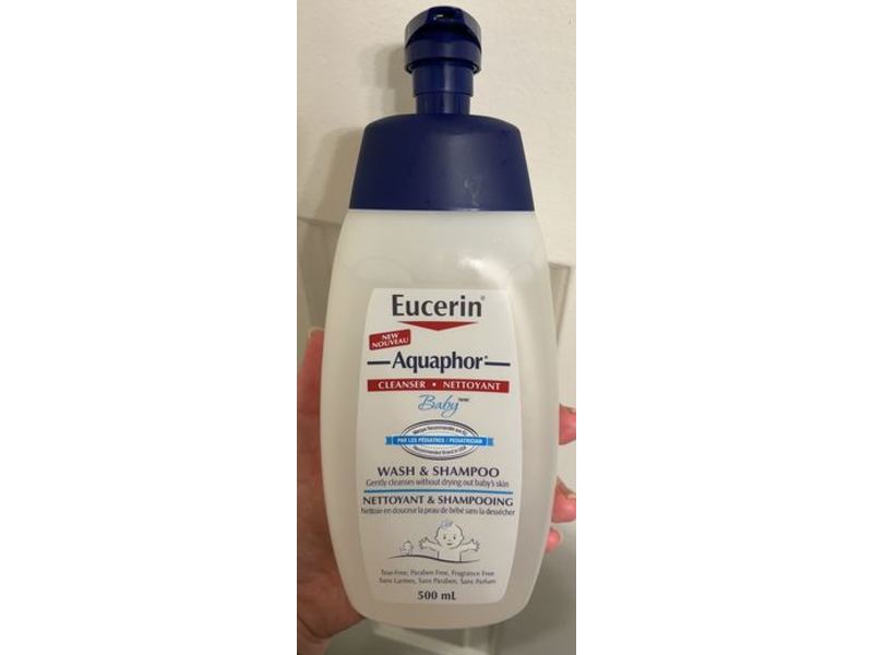 Eucerin Aquaphor Baby Wash & Shampoo, 500 mL