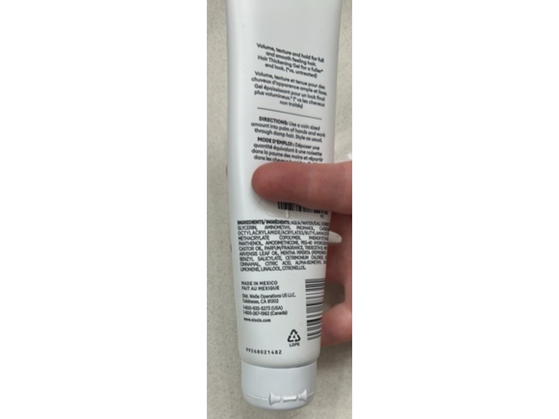 Nioxin Density Defend Styling Hair Thickening Gel, 5.1 fl oz/145 g