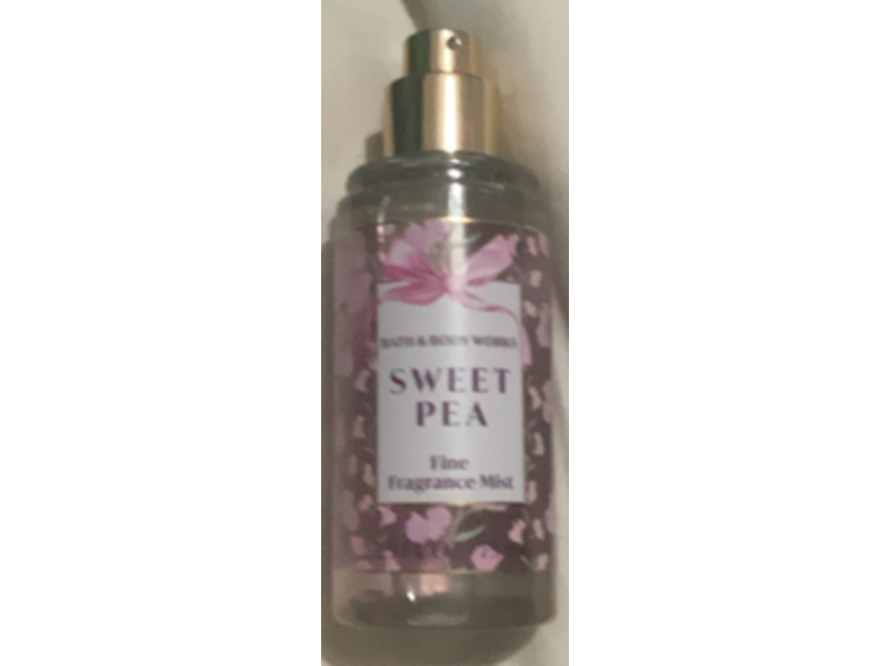 Bath & Body Works Fragrance Mist, Sweet Pea, 75 mL