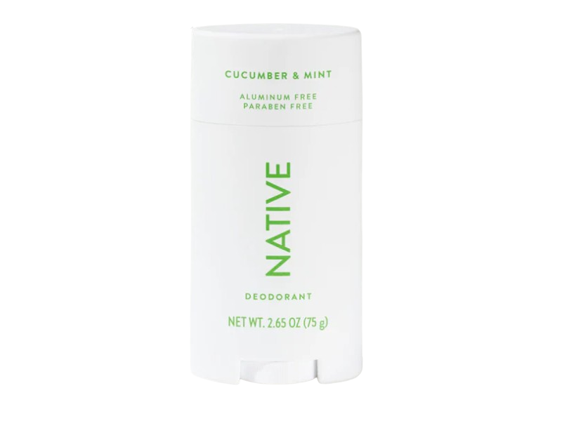 Native Solid Deodorant, Cucumber & Mint, 2.65 oz/75 g