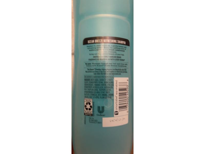 Suave Ocean Breeze Refreshing Shampoo, Sea Algae Extract & Vitamin E, 22.5 fl oz/665 mL