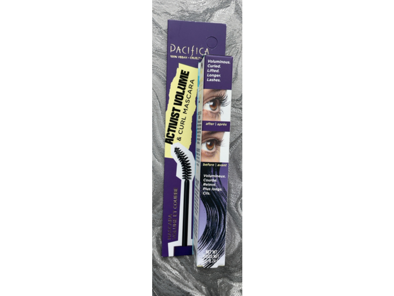 Pacifica Beauty Activist Volume & Curl Mascara, Black, 0.24 oz/7 g
