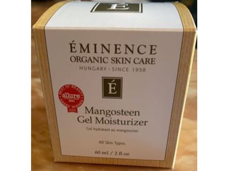 Eminence Organics Skin Care Mangosteen Gel Moisturizer, 2 fl oz/60 mL