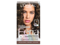 L'Oreal Paris Feria Multi-Faceted Shimmering Permanent Hair Color Kit, Crystal Brown - thumbnail 1