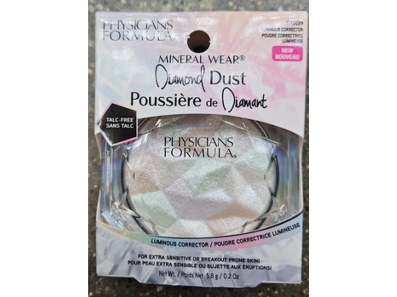 Physicians Formula Mineral Wear Diamond Dust, Luminous Corrector, 0.2 oz/5.8 g