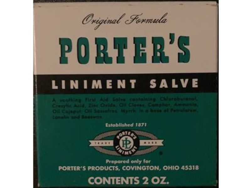 Porter's Liniment Salve, 2 oz