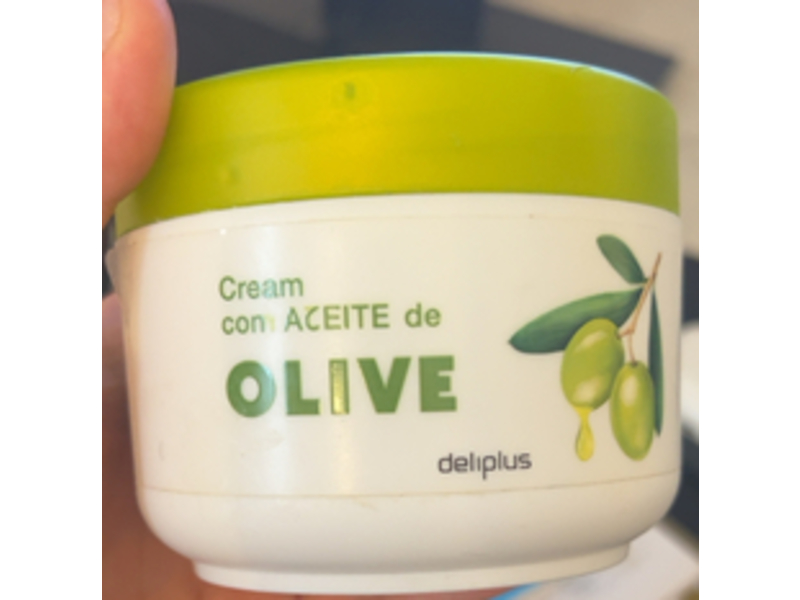 Deliplus Con Aceite De Olive Cream, 250 mL, Pack Of 2