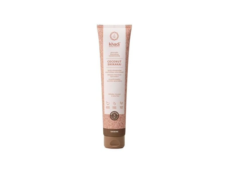Khadi Shining Ayurvedic Nourishing Conditioner, Coconut Skikakai, 6.7 fl oz/200 mL