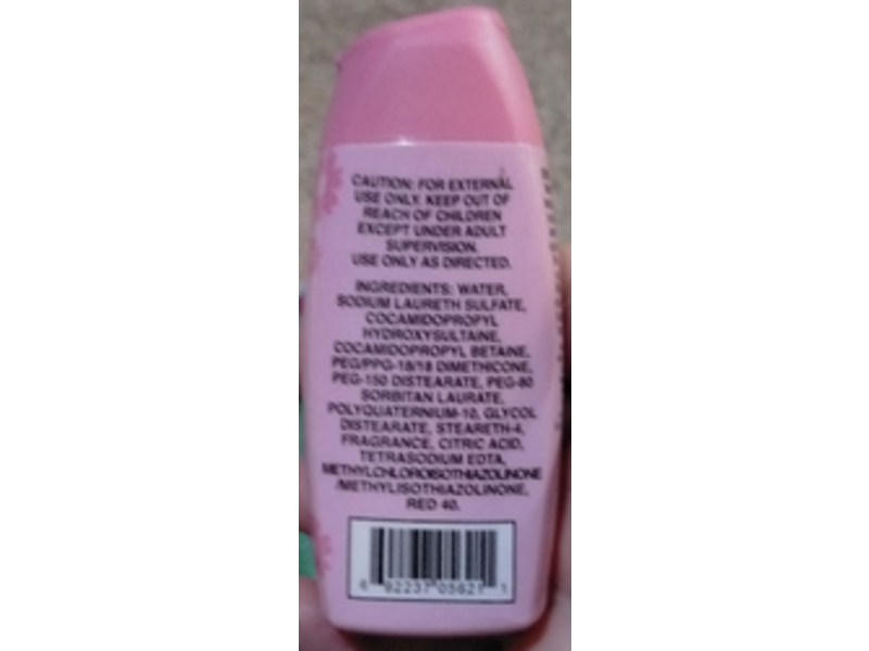 Hello Kitty 3 In 1 Body Wash, Cotton Candy, 2.5 fl oz / 73 mL