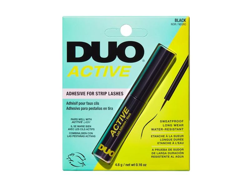 Ardell Duo Active Lash Adhesive, Black, 0.16 oz/4.6 g