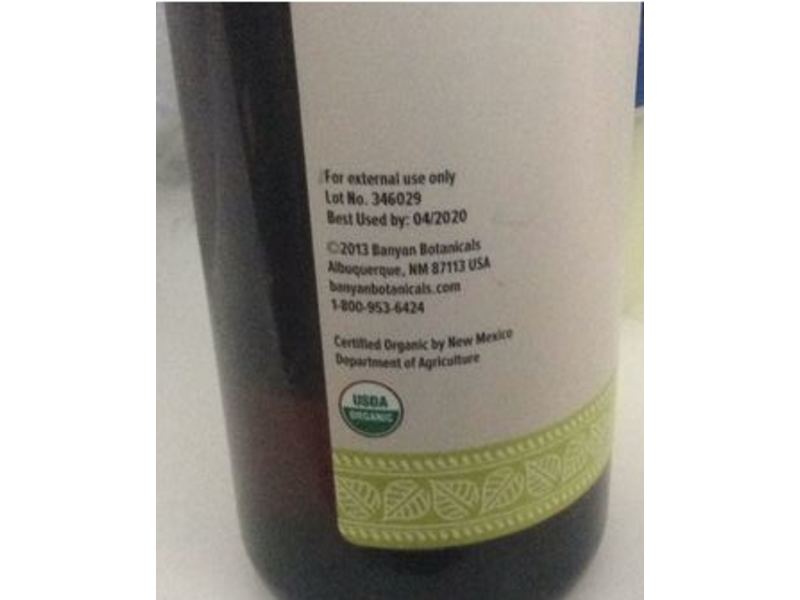 Banyan Botanicals Ayurvedic Oil, Organic Castor Oil, 16 fl oz/473 mL