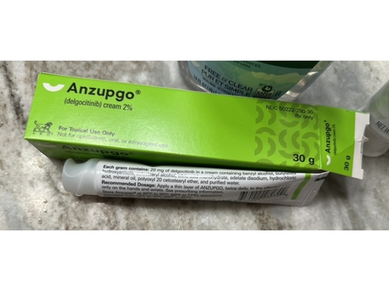 Anzupgo (delgocitinib) Cream 2%, 30 g, Leo Pharma (Rx)