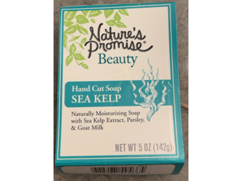 Nature's Promise Hand Cut Soap, Sea Kelp, 5 oz/142 g