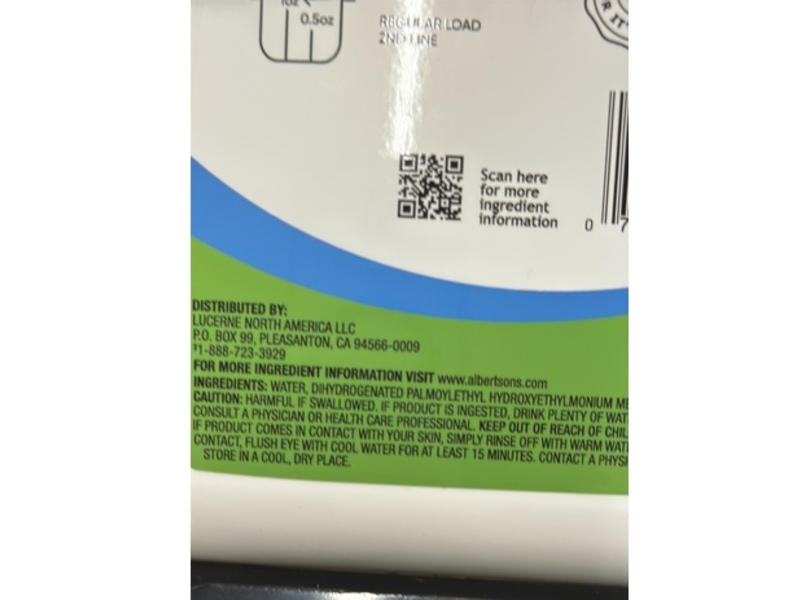 Open Nature Fabric Softener, Free & Clear, 90 Loads, 90 fl oz/2.66 L