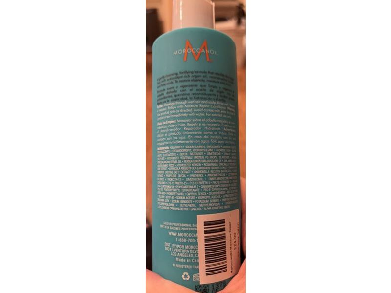 Moroccan Oil Moisture Repair Shampoo, 8.5 fl oz/250 mL
