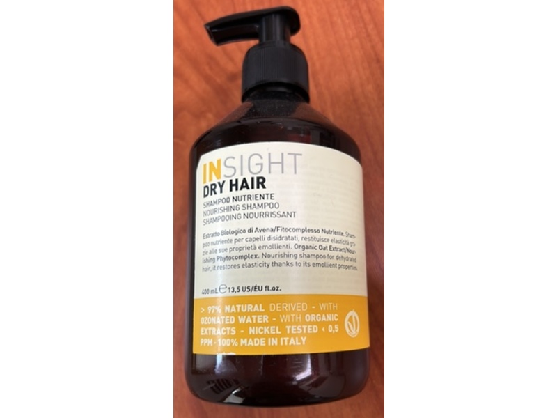Insight Dry Hair Nourishing Shampoo, 13.5 fl oz/400 mL