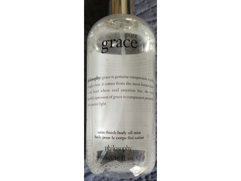 Philosophy Satin-Finish Body Oil Mist, 16 fl oz/480 mL