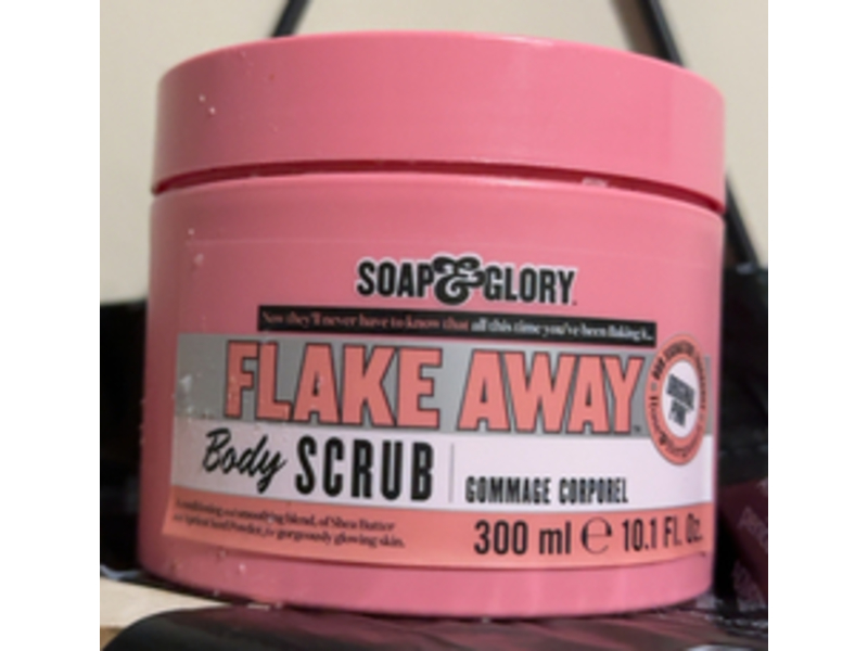 Soap & Glory Flake Away Body Scrub, 10.1 fl oz/300 mL