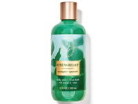 Bath & Body Works Stress Relief Body Wash + Foam Bath, Eucalyptus + Spearmint, 10 fl oz/ 295 mL - thumbnail 1