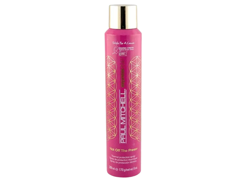 Paul Mitchell Express Style Hot Off The Press thermal protection Hair Spray, 6 oz/200 mL
