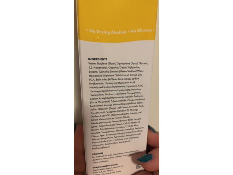 Hero Cosmetics Clear Collective Balancing Capsule Toner, 4.40 fl oz/130ml