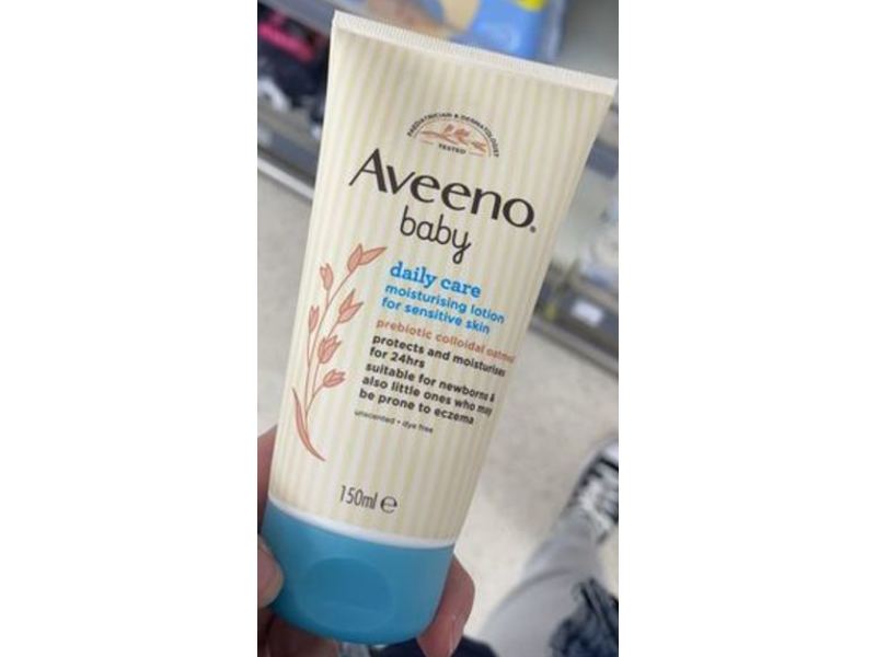 Aveeno Baby Daily Care Moisturizing Lotion, Sensitive Skin, 150 mL