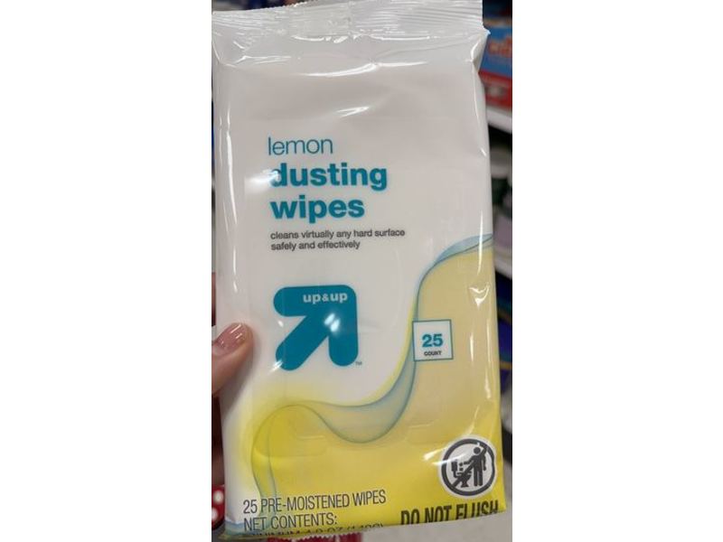 UP & UP Lemon Dusting Wipes, 25 Count