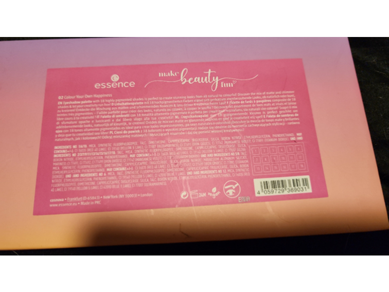 Essence Make Beauty Fun Eyeshadow Palette