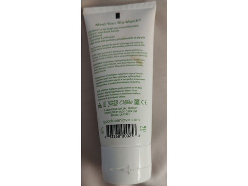 Good Clean Love Bio Nude Personal Lubricants, 3 fl oz/88 mL