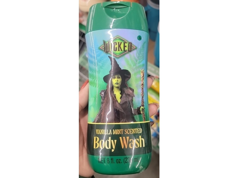 Wicked Body Wash, Vanilla Mint, 8 fl oz/236 mL