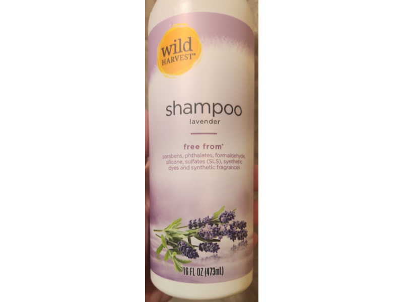 Wild Harvest Shampoo, Lavender, 16 fl oz/473 mL