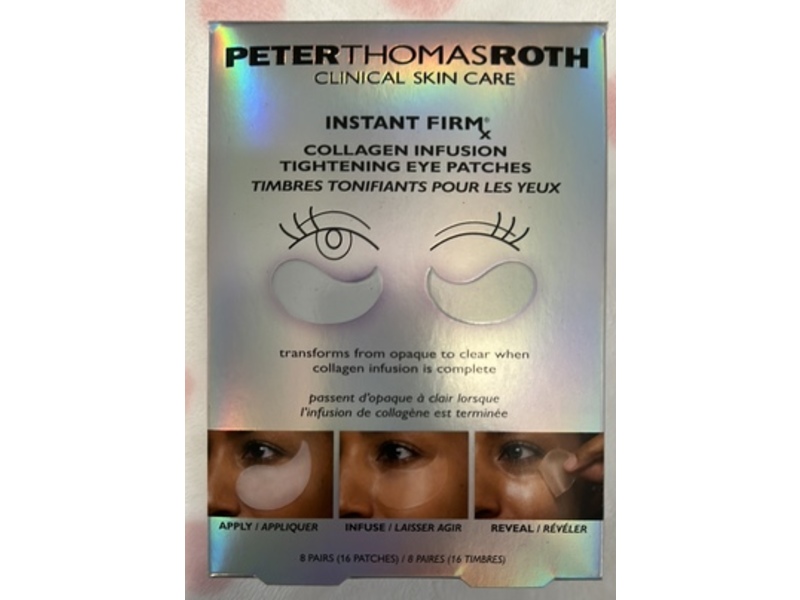 Peter Thomas Roth Instant Firm Collagen Infusion Tightening Eye Patches, 8 Pairs