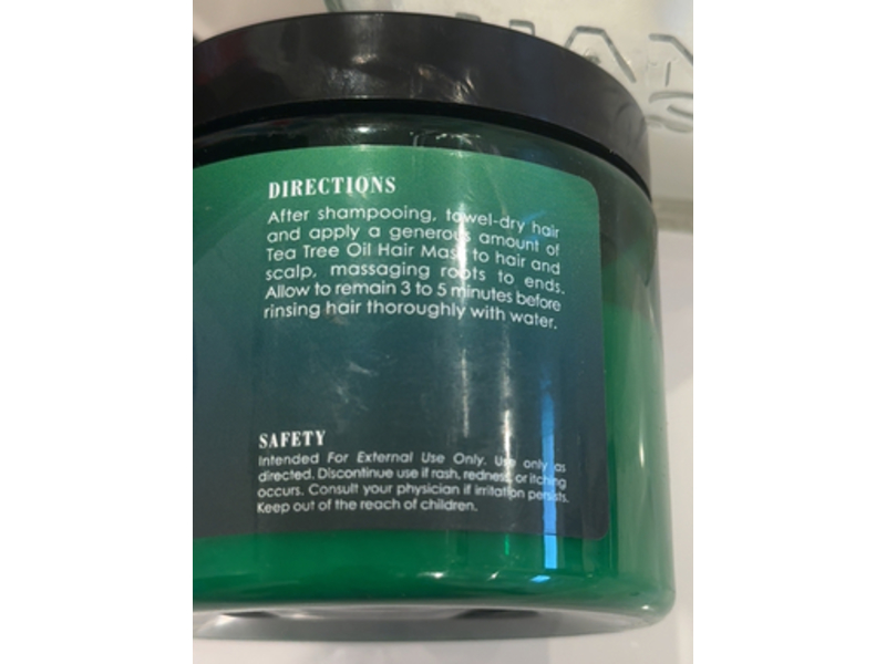 Botanic Hearth Stimulating & Deep Conditioning Hair Mask, Tea Tree Oil, 16 fl oz/473 mL