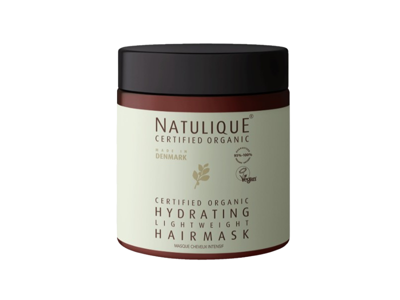 Natulique Certified Organic Hydrating Lightweight Hair Mask, 16.9 fl oz/500 mL