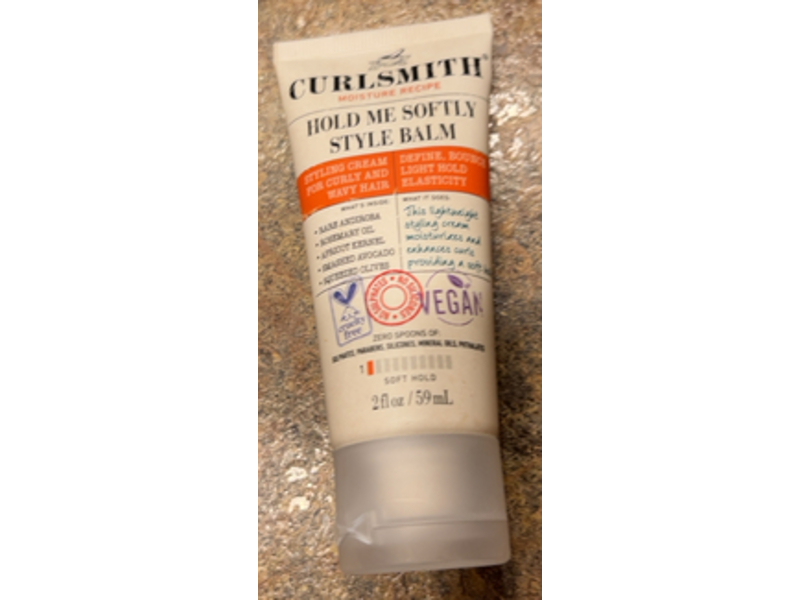 Curlsmith Hold Me Softly Style Balm Styling Cream, 2 fl oz/59 mL