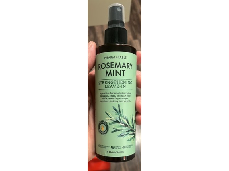 Pharm & Table Rosemary Mint Leave-In Spray, 8 fl oz/240 mL