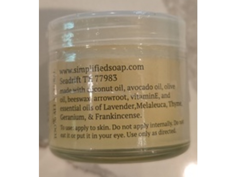 Simplified Soap Therapeutic Skin Salve, 2 oz