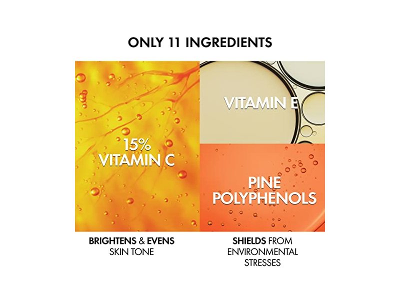 Vichy LiftActiv Vitamin C Serum, 0.67 fl oz/20 mL