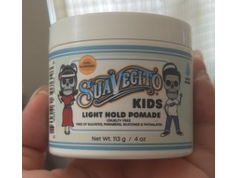 Suavecito Kid's Light Hold Pomade, 4 oz/113 g