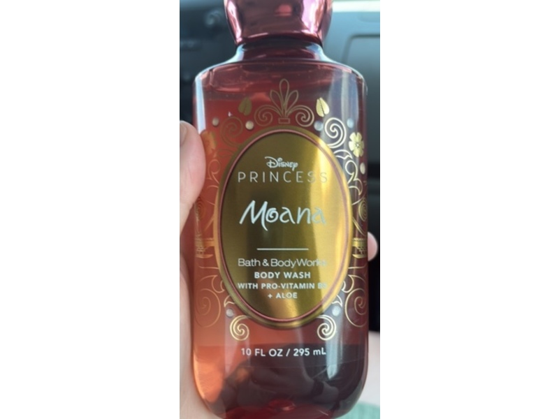 Bath & Body Works Disney Princess Moana Body Wash, Pro-Vitamin B5 + Aloe, 10 fl oz/295 mL, 2 Pack