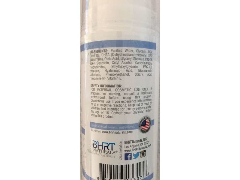 BHRT Naturals DHEA 20 Cream, 3.4 oz/100 mL