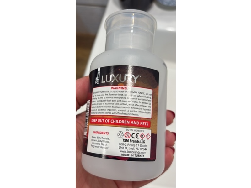 TSM Brands luxury Nail Polish Remover, 8 fl oz/236 mL, Pack Of 2