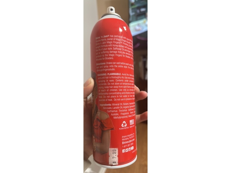 Shine N Jam Magic Fingers Finishing Sheen, 11.5 oz/326 g