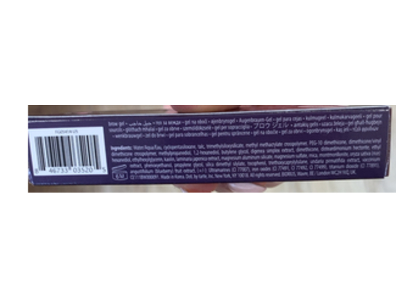 Tarte Busy Gal Brows Tinted Brow Gel, Medium Cool Brown, 0.135 fl oz/4 mL