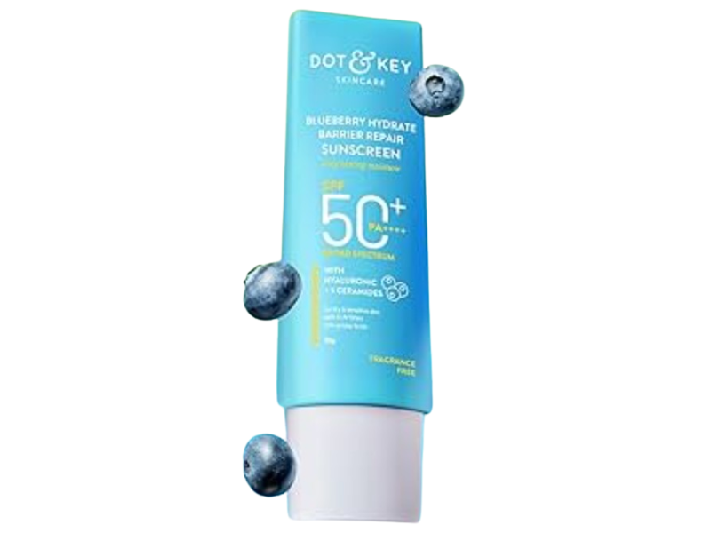 Dot & Key Skincare Hydrate Barrier Repair Sunscreen, SPF 50+ PA++++, 80 g