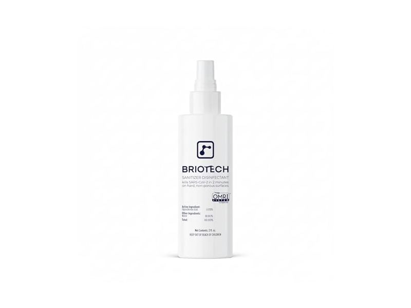 Briotech Sanitizer Disinfectant, 2 fl oz