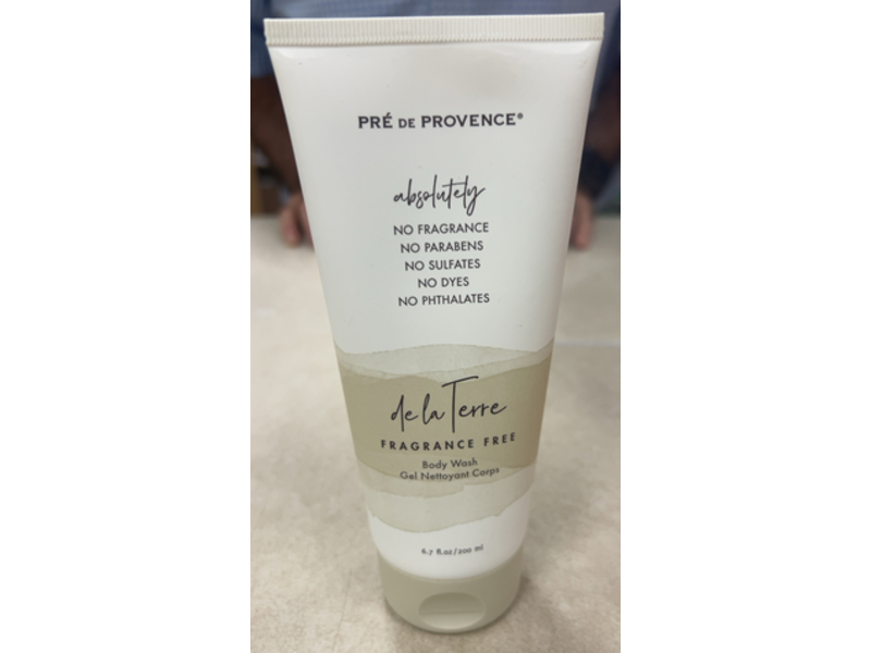 Pre De Provence Body Wash, De La Terre, 6.7 fl oz/200 mL