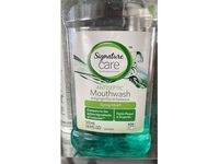 Signature Care Antiseptic Mouthwash, Spring Mint, 16.9 fl oz/500 mL - Image 3