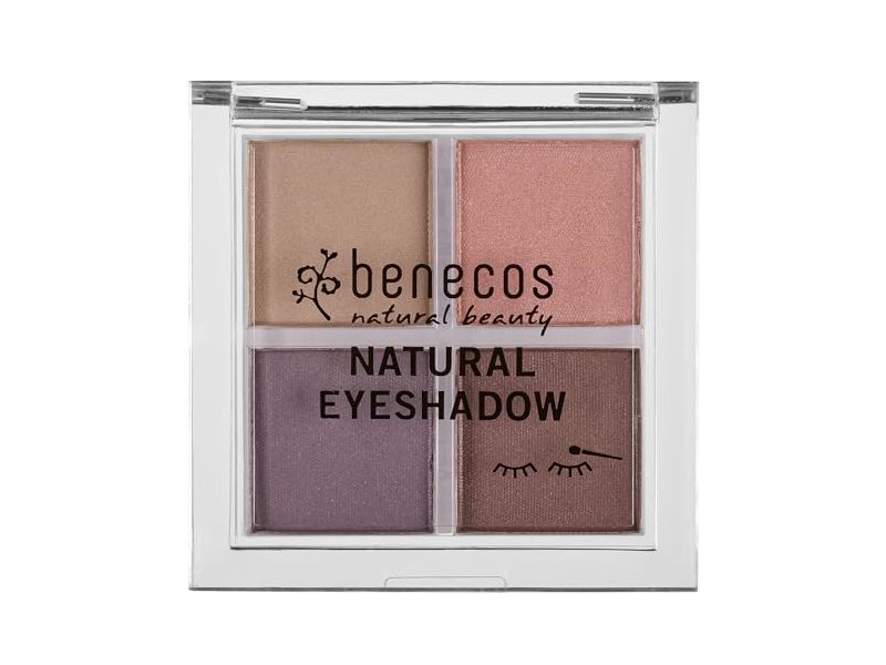 Benecos Natural Quattro Eyeshadow, Beautiful Eyes, 4.8 g