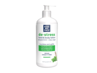 Kiss My Face De-Stress Hand & Body Lotion, Peppermint + Clary Sage, 16 fl oz/473 mL - thumbnail 1